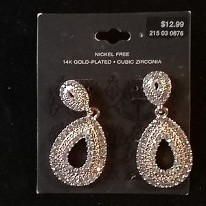 Teardrop 14k earings
